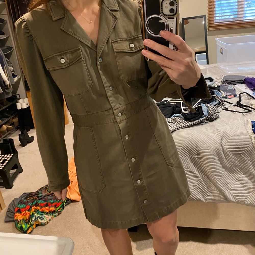 Rails Lisette Dress Moss